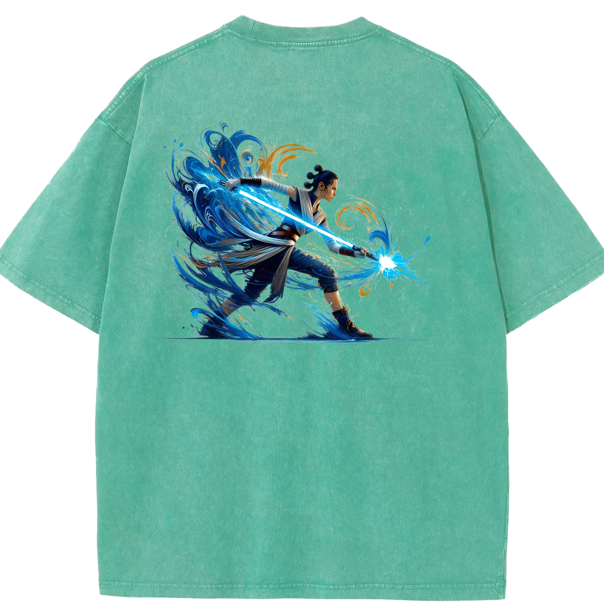 （画像用） スター・ウォーズ Star Wars 綿100% ヴィンテージ風 半袖Tシャツ（背面プリント）